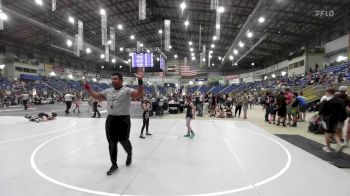 72 lbs Semifinal - Harmony Lorenzo-Deherrera, Duran Elite vs Kealey Hathaway, 308 Wrestling Academy