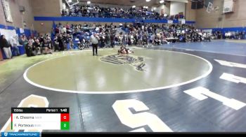 155lbs Quarterfinal - Aman Cheema, Aberdeen (Girls) vs Frances Porteous, Bellingham SD (Girls)