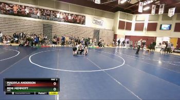41-42 lbs Round 2 - Makayla Anderson, JWC vs Remi Memmott, JWC
