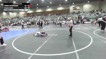 53 lbs Consolation - Adriel Rasmussen, The Rock Of Redmond vs Colin Crow, Core Wrestling