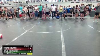 96 lbs Semifinal - Malachi Burris, Foundation Wrestling Club vs David Henriquez, Crystal River