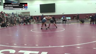 207 lbs Round 2 - Ana Garcia Delgado, Cuesta College vs Raven Ross, Cerritos College