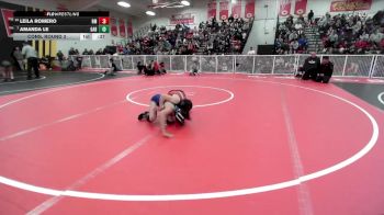 110 lbs Cons. Round 3 - Leila Romero, Rio Mesa vs Amanda Le, Gabrielino