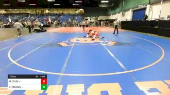 120 lbs Consolation - Mikey Ziniti, NH vs Ryan Mooney, FL