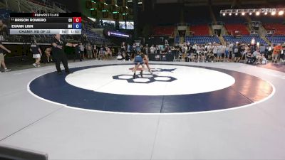 94 lbs Champ. Rd Of 32 - Brison Romero, CO vs Evann Linn, MN