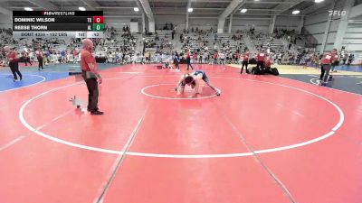152 lbs Consi Of 64 #2 - Dominic Wilson, TX vs Reese Thorn, AL