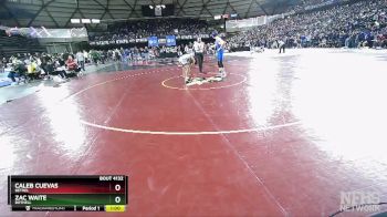 4A 120 lbs Cons. Round 1 - Caleb Cuevas, Bethel vs Zac Waite, Bothell