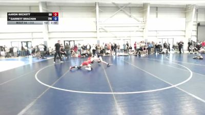 113 lbs Champ. Round 1 - Aaron Beckett, Independent vs Garrett Bracken, Team Prestige Wrestling