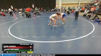 125 lbs Cons. Round 2 - Daire Hankins, WI vs Jaxson Kirchhoff, IA