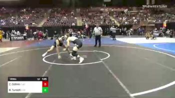 145 lbs Round Of 64 - Zachary Collins, Flagstaff Highschool vs Brayden Turcott, Oyw