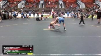 105 lbs Cons. Round 4 - Alexander Nassiff, Charlotte vs Braxton Shaffer, Ida WC