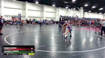 132 lbs Round 4 (8 Team) - Yianni Marinis, Spec Ops vs Konner Lambers, Ohio Titan Gold