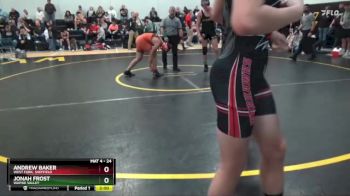 24 lbs Round 3 - Jonah Frost, Wapsie Valley vs Andrew Baker, West Fork, Sheffield