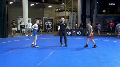 75 lbs Cons. Sub-quarters - John Motes, Gold Rush Wrestling vs Luke Taussig, Greater Heights Wrestling