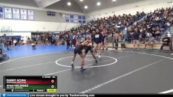 84 lbs Cons. Semi - Ryan Melendez, Neutral Grounds vs Danny Acuna, Dogpound Wrestling