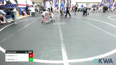 46 lbs Consi Of 8 #2 - Rhiller Ellison, El Reno Wrestling Club vs Daxton Morrow, Piedmont