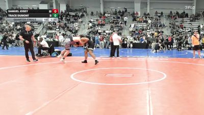 182 lbs Quarterfinal - Samuel Josey, NH vs Trace Dumont, RI