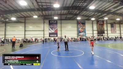 80 lbs Rd# 5- 3:45pm Friday Final Pool - Jaxyn Hollenbach, Nebraska Elite vs TJ Markijohn, NCWAY National Team