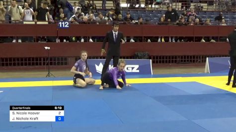 Sierra Nicole Hoover vs Jessica Nichole Kraft 2024 Pan IBJJF Jiu-Jitsu No-Gi Championship