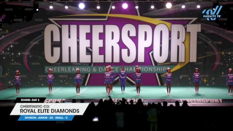 Cheertastic Co. - Royal Elite Diamonds [2024 L2 Junior - D2 - Small - C Day 2] 2024 CHEERSPORT National All Star Cheerleading Championship