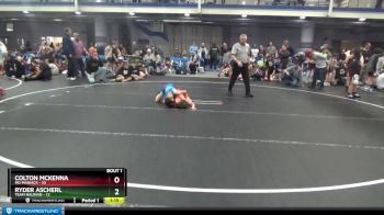 68 lbs Finals (2 Team) - Colton McKenna, MD Maniacs vs Ryder Ascherl, Team Nauman