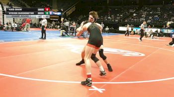 138 Class 2 lbs Champ. Round 1 - Steven Buddemeyer, Owensville vs Kaid Shaw, Southern Boone