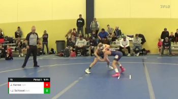 75 lbs Cons. Round 4 - Jameson Schissel, Outlaw Wrestling Club vs Jonah Karow, Zumbrota-Mazeppa