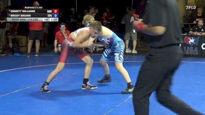 115 lbs Cons. Semis - Emmett Williams, Darkhorse vs Brody Brown, Team PA