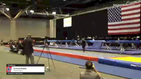 Emma Roddy - Tumbling, Tumble Tech - 2021 USA Gymnastics Championships