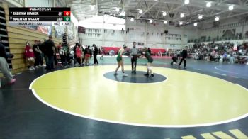 120 lbs Champ. Round 3 - Maliyah McCoy, Casa Grande vs Tabitha Maher, San Ramon Valley