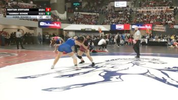 G - 170 lbs Cons. Round 4 - Hannah Gohde, Gallatin (Bozeman) (Girls) vs Kehtsin Stiffarm, Harlem (Girls)