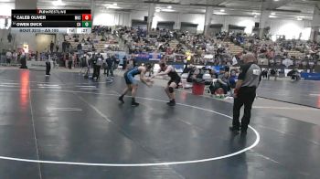 AA 190 lbs Cons. Round 1 - Owen Duck, Centennial High School vs Caleb Oliver, Maryville High School