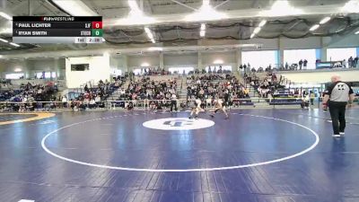 157 lbs 1st Place Match - Ryan Smith, Stevens Tech vs Paul Lichter, St. John Fisher