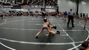 52 lbs Round 3 (8 Team) - Korbin Parker, Kardiac Kidz vs Gage Silsby, Smitty`s Barn