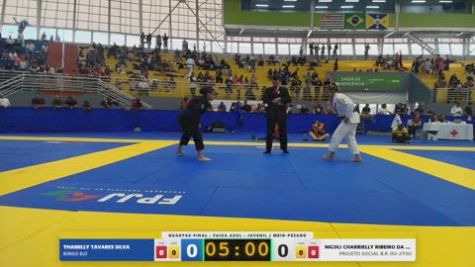NICOLI CHARRIELLY RIBEIRO DA SIL vs THAMILLY TAVARES SILVA 2026 FPJJ Circuito Paulista GI Etapa 3