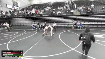 193 lbs Champ. Round 1 - Jerimiah Bergman, Copper Hills vs Cache Carlile, Davis High School