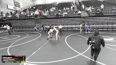 193 lbs Champ. Round 1 - Jerimiah Bergman, Copper Hills vs Cache Carlile, Davis High School