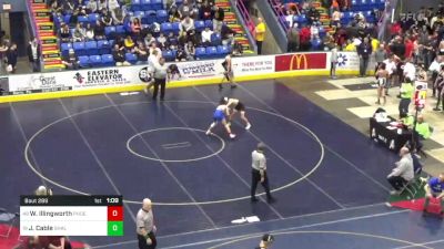 124 lbs Round Of 32 - William Illingworth, Phoenixville vs Jonah Cable, Shaler