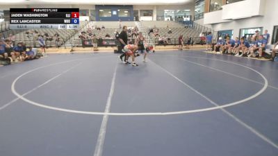 126 lbs Jaden Washington, Illinois vs Rex Lancaster, Wisconsin