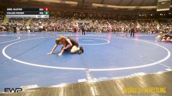 76 lbs Consi Of 16 #1 - Abel Glover, Brushy Wrestling Club vs Cullen Fisher, Pack 732