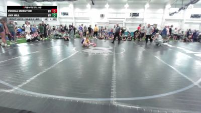58-63.8 lbs Final - Fionna McEntire, WV vs Ava Hill, WV