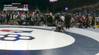 100 lbs Cons. Rd Of 64 - Jace Adams, Georgia vs Cooper Heffelman, Colorado