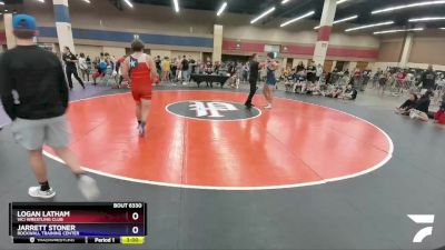 220 lbs 1st Place Match - Logan Latham, Vici Wrestling Club vs Jarrett Stoner, Rockwall Training Center