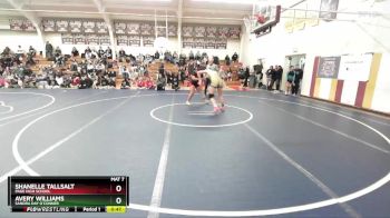 185 lbs Cons. Round 3 - Shanelle Tallsalt, Page High School vs Avery Williams, Sandra Day O`Conner