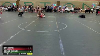 84 lbs Round 3 - Cam Renfer, Matt Assassins vs Donald Crawley, Neshaminy