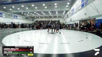 53 lbs Champ. Round 1 - Elijah Meza, Total Kaos Wrestling Club vs Wesley Ruiz, Legacy WC