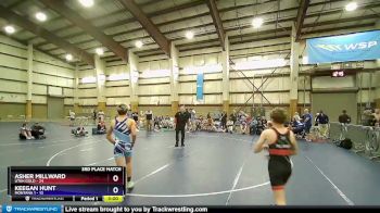 106 lbs Placement (16 Team) - Asher Millward, Utah Gold vs Keegan Hunt, Montana 1