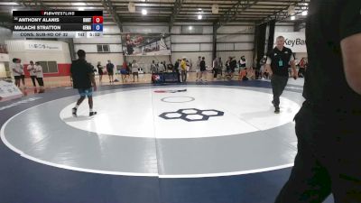 57 kg Cons. Sub-rd Of 32 - Anthony Alanis, Knights RTC vs Malachi Stratton, George Mason