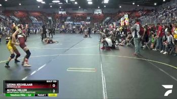 102 lbs Semifinal - Leona Keuvelaar, Grandville WC vs Alyssa Miller, Grand Haven Youth Wrestling