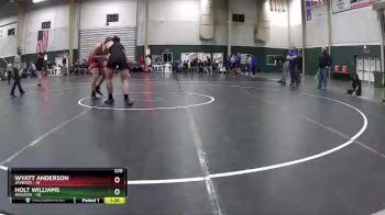 220 lbs Round 2 (16 Team) - Wyatt Anderson, Amherst vs Holt Williams, Augusta